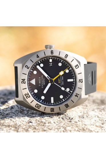 Timex Gents Expedition North GMT Titanium Automatic Watch TW2W53000