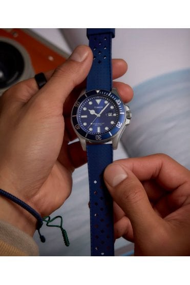 Timex Gents Harborside Coast 43mm 10ATM Watch TW2Y05000