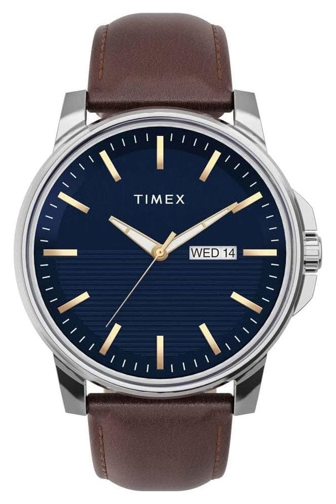 Timex  Gents Leather Strap Watch TW2V79200
