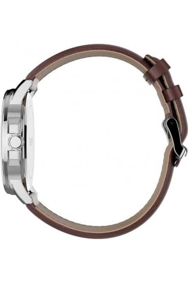 Timex Gents Leather Strap Watch TW2V79200