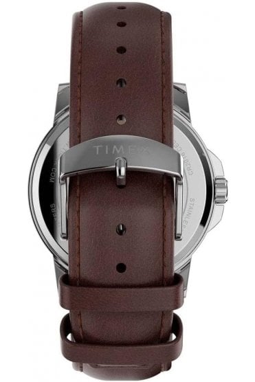 Timex Gents Leather Strap Watch TW2V79200