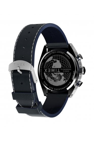 Timex Gents Legacy Tonneau 42mm Leather Strap Watch TW2W93500