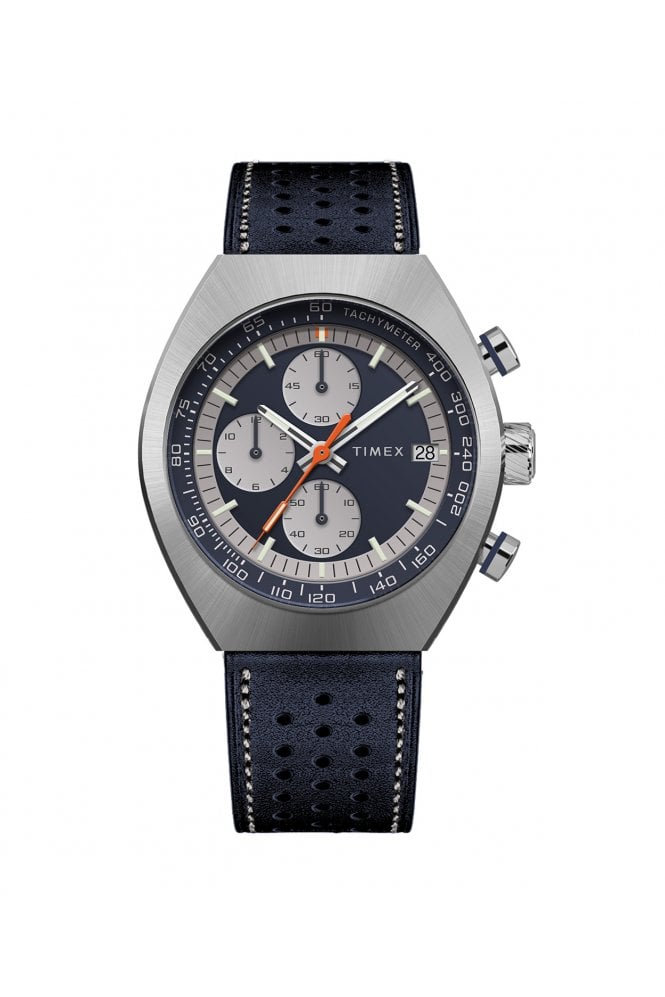 Timex  Gents Legacy Tonneau 42mm Leather Strap Watch TW2W93500