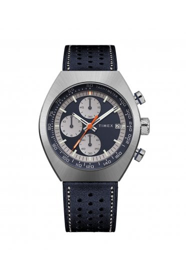 Timex Gents Legacy Tonneau 42mm Leather Strap Watch TW2W93500