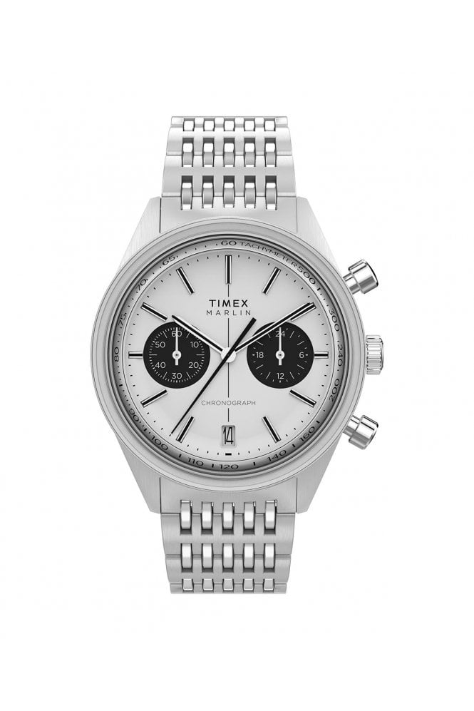 Timex  Gents Marlin® Jet Quartz Chronograph 40mm Stainless Steel Watch TW2Y24600