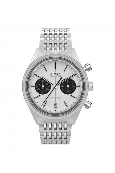 Timex Gents Marlin® Jet Quartz Chronograph 40mm Stainless Steel Watch TW2Y24600