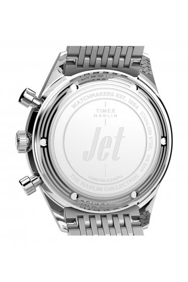 Timex Gents Marlin® Jet Quartz Chronograph 40mm Stainless Steel Watch TW2Y24600