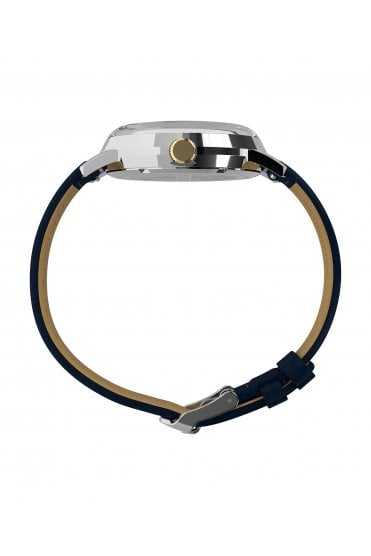 Timex Gents Marlin® Quartz GMT 40mm Leather Strap Watch TW2Y47900