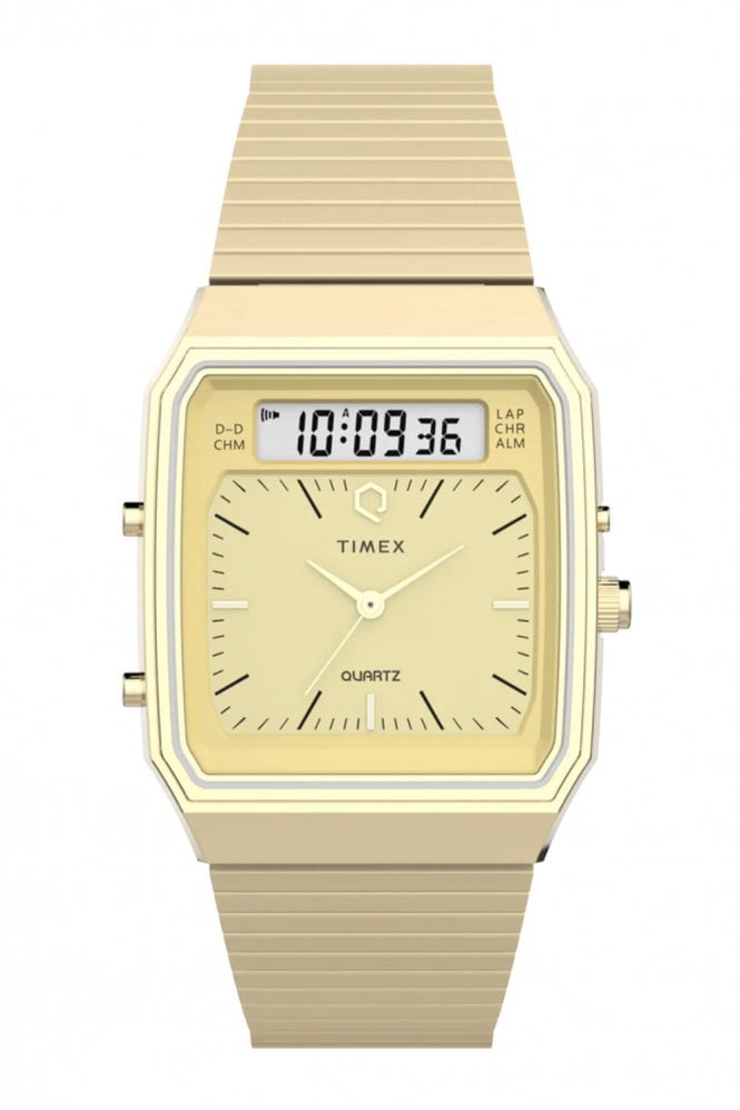 Timex  Gents Q Fusion Reissue 32mm 3ATM Watch TW2Y06000