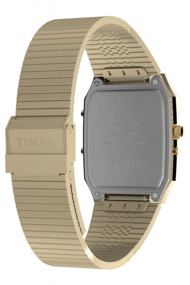 Timex Gents Q Fusion Reissue 32mm 3ATM Watch TW2Y06000