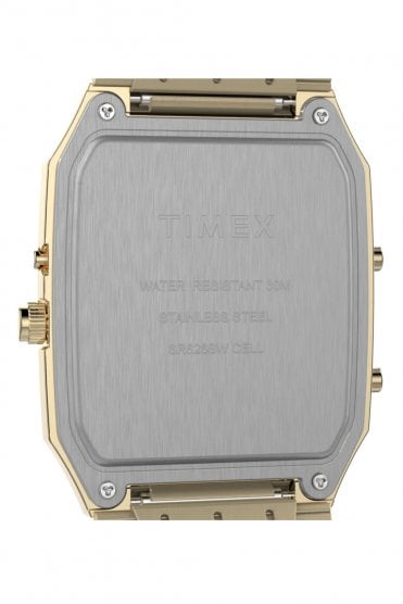 Timex Gents Q Fusion Reissue 32mm 3ATM Watch TW2Y06000