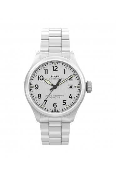 Timex Gents Waterbury Ace 41mm Stainless Steel Bracelet Watch TW2Y18800