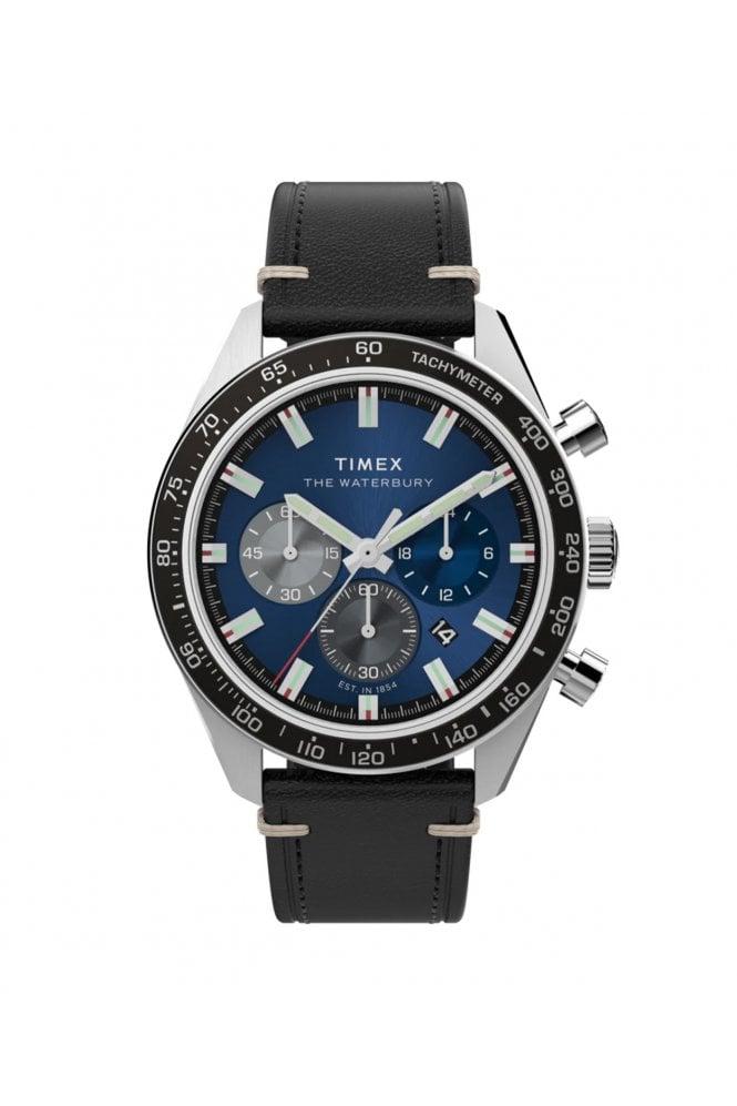 Timex  Gents Waterbury Chronograph 41mm 10ATM Watch TW2Y18600