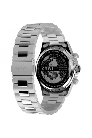 Timex Gents Waterbury Fly Back Chronograph 43mm Watch TW2W47800