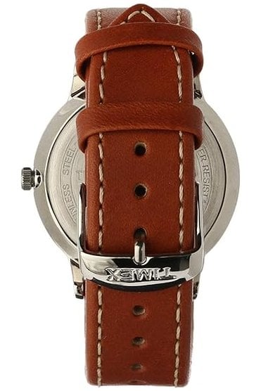 Timex Gents Waterbury Leather Strap Watch TW2P95800