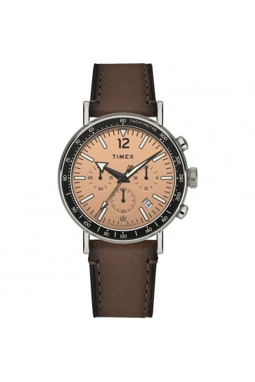 Timex Gents Waterbury Leather Strap Watch TW2W47300