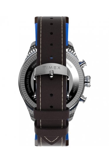 Timex Gents x Pan Am 42mm Leather Strap Watch TWG030000