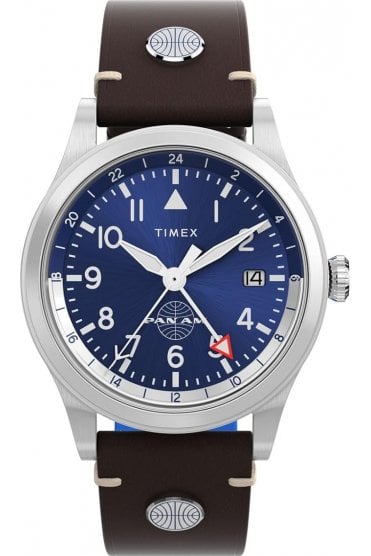 Timex Gents x Pan Am Waterbury GMT Watch TW2W97300