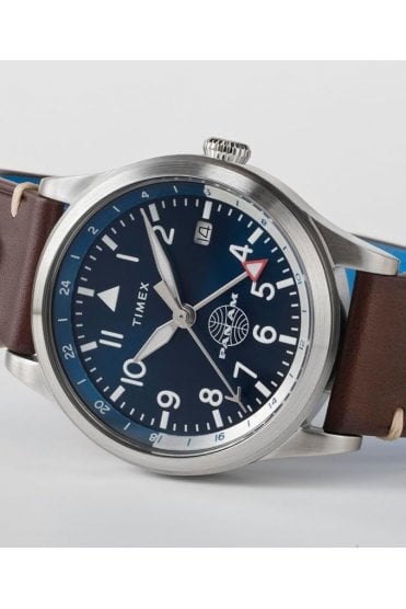 Timex Gents x Pan Am Waterbury GMT Watch TW2W97300