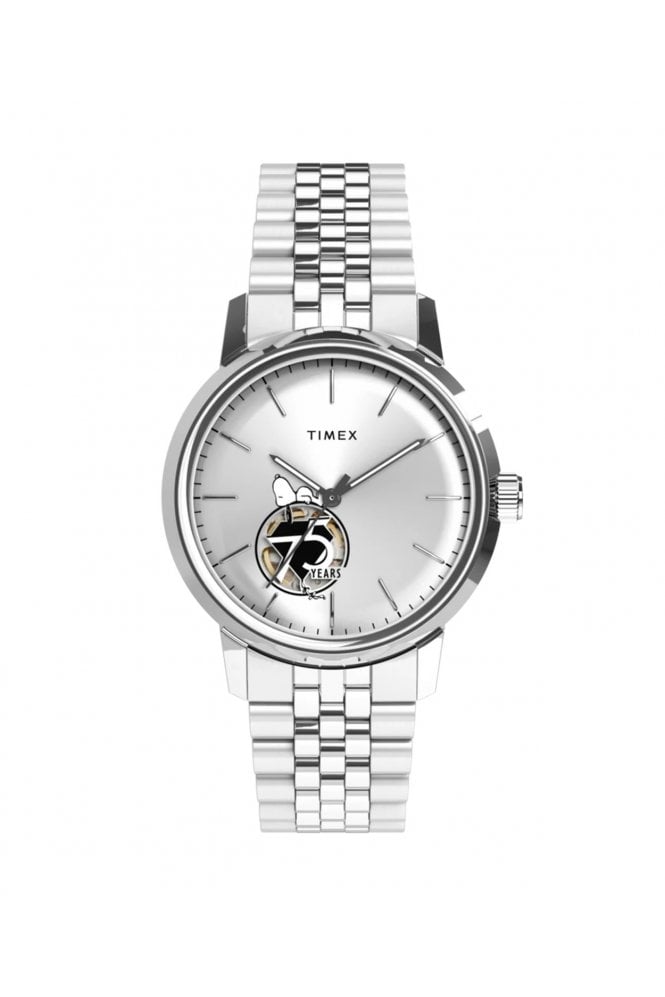 Timex  Gents x Peanuts Marlin Automatic 75th Anniversary Watch TW2Y45000