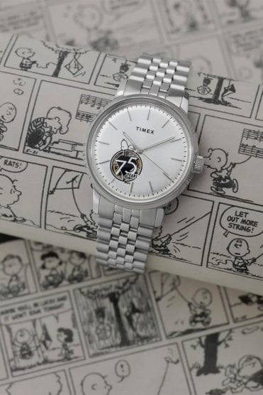 Timex Gents x Peanuts Marlin Automatic 75th Anniversary Watch TW2Y45000