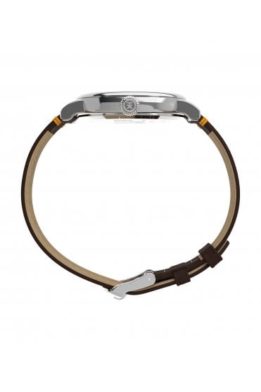 Timex Gents x Peanuts® Standard Thanksgiving 40mm Leather Strap Watch TW2W44300