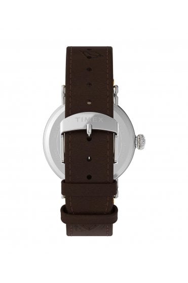 Timex Gents x Peanuts® Standard Thanksgiving 40mm Leather Strap Watch TW2W44300