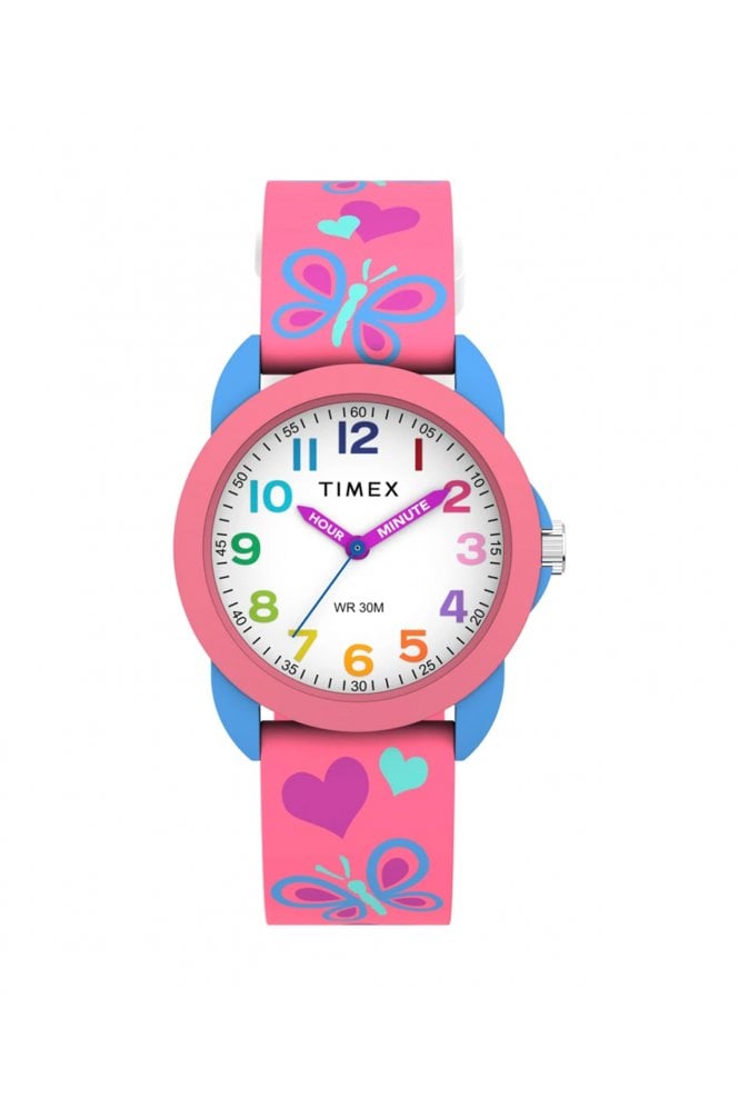 Timex  Kids Time Teacher 30mm Silicone Strap Watch TW2Y59700