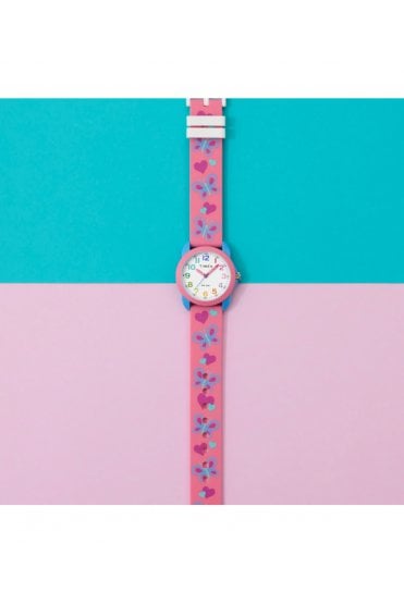 Timex Kids Time Teacher 30mm Silicone Strap Watch TW2Y59700