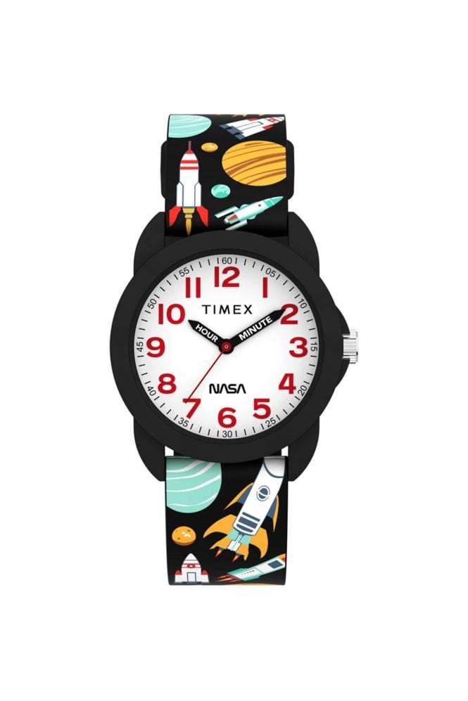 Timex  Kids Time Teacher 30mm Silicone Strap Watch TW2Y59800