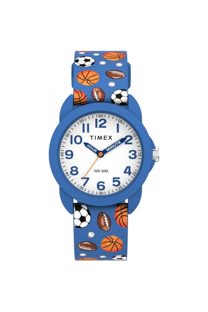 Timex  Kids Time Teacher 30mm Silicone Strap Watch TW2Y59900