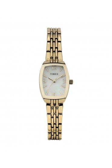 Timex Ladies Charlotte 22mm Gold-Tone Bracelet Watch TW2Y22400