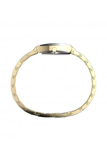 Timex Ladies Charlotte 22mm Gold-Tone Bracelet Watch TW2Y22400