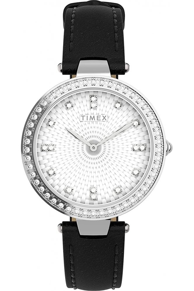 Timex  Ladies City Collection Leather Strap Watch TW2V45200