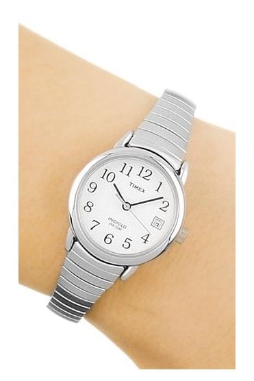 Timex Ladies Easy Reader Indiglo Expander Watch T2H371