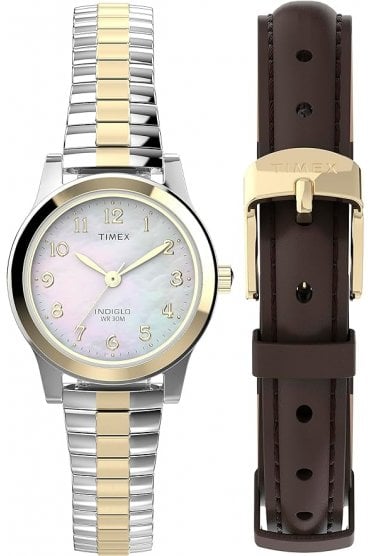 Timex Ladies Easy Reader Indiglo Expander Watch TWG063400