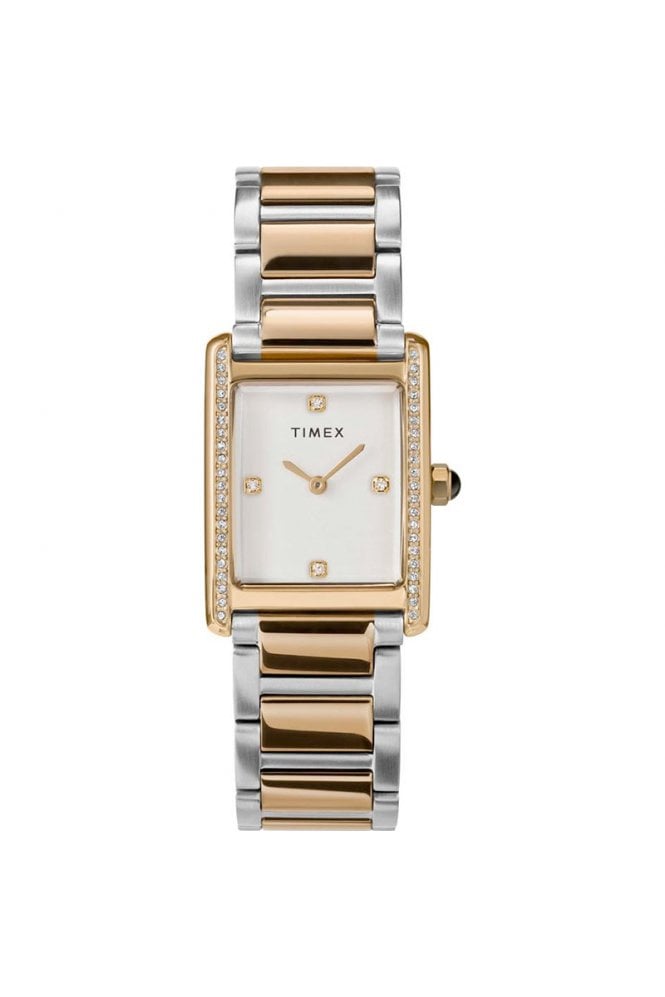 Timex  Ladies Hailey 24mm Stainless Steel Bracelet Watch TW2V81300