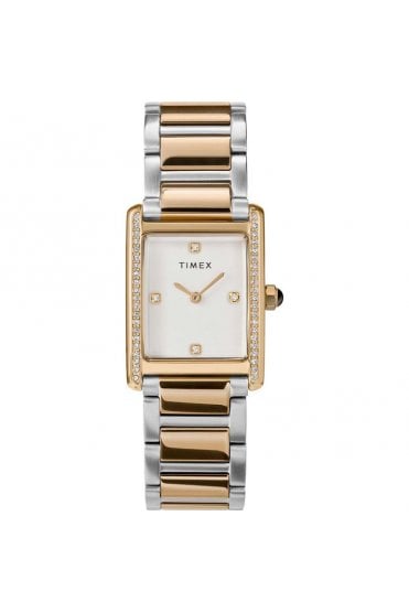 Timex Ladies Hailey 24mm Stainless Steel Bracelet Watch TW2V81300