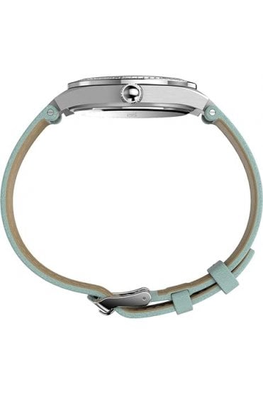 Timex Ladies Simone Multifunction Leather Strap Watch TW2V80400