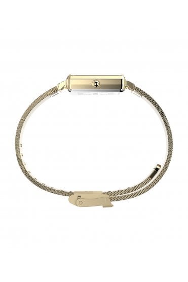 Timex Ladies Transcend 22mm Gold-Tone Stainless Steel Bracelet Watch TW2Y26100