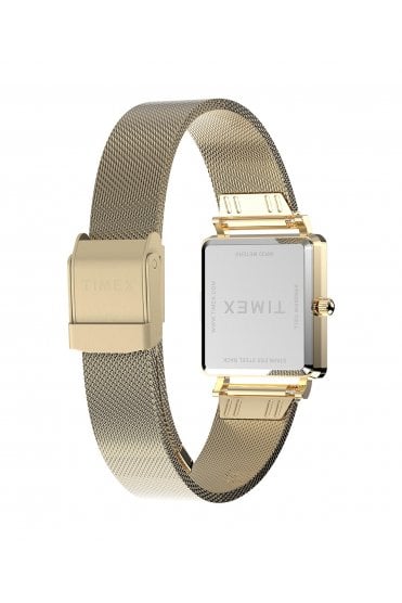 Timex Ladies Transcend 22mm Gold-Tone Stainless Steel Bracelet Watch TW2Y26100