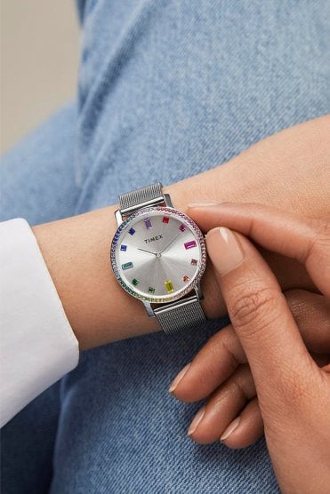 Timex Ladies Transcend 34mm Watch TW2W19100