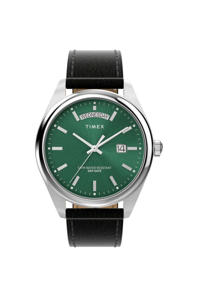 Timex  Legacy 41mm Leather Strap Watch TW2W57300