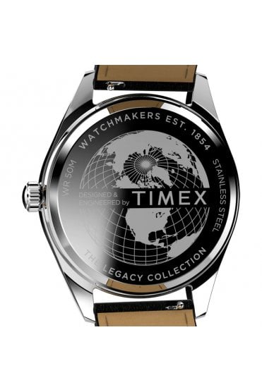 Timex Legacy 41mm Leather Strap Watch TW2W57400