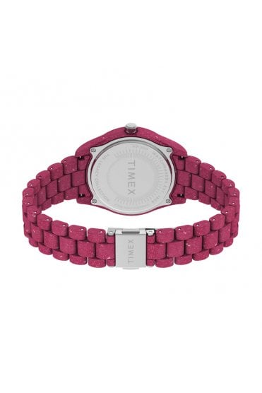 Timex Legacy Ocean 37mm Recycled Plastic Bracelet Watch TW2V77200
