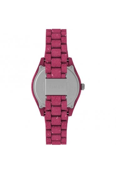 Timex Legacy Ocean 37mm Recycled Plastic Bracelet Watch TW2V77200