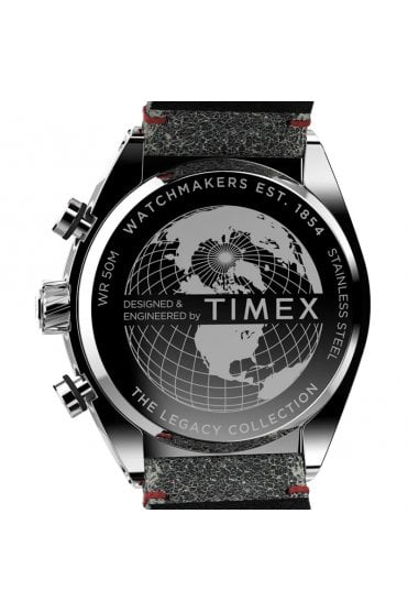 Timex Legacy Tonneau 42mm Leather Strap Watch TW2W50000
