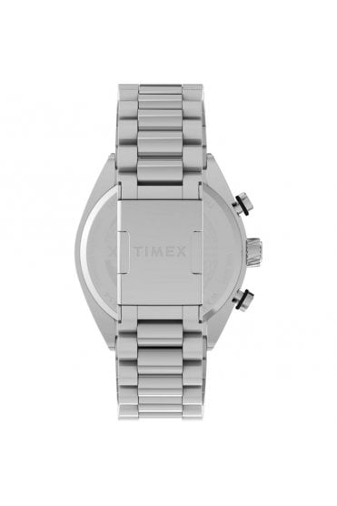 Timex Legacy Tonneau Chronograph 42mm Stainless Steel Watch TW2W22200