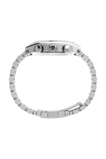 Timex Legacy Tonneau Chronograph 42mm Stainless Steel Watch TW2W22200