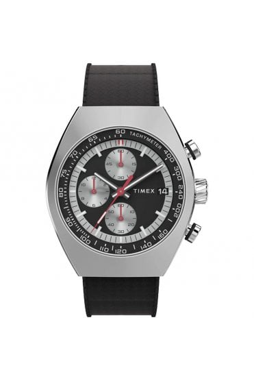 Timex Legacy Tonneau Chronograph 42mm Synthetic Strap Watch TW2W64500